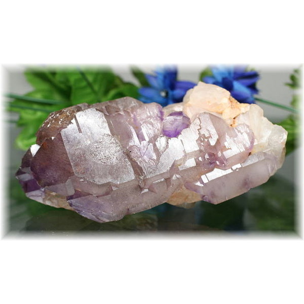 マダガスカル産]ゲーサイトインアメジストエレスチャル原石 - 埼玉県