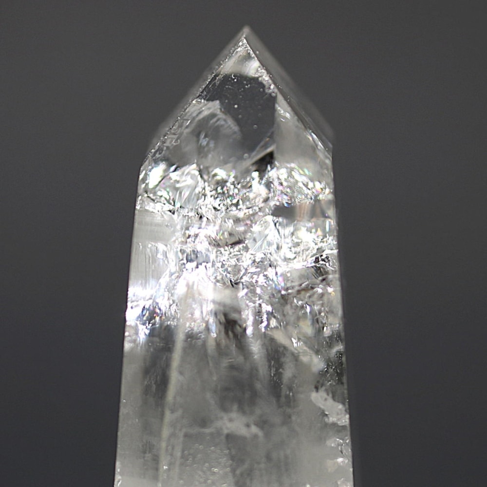 高品質]ネパール/マカルー産ヒマラヤ水晶原石（ナチュラルポイント