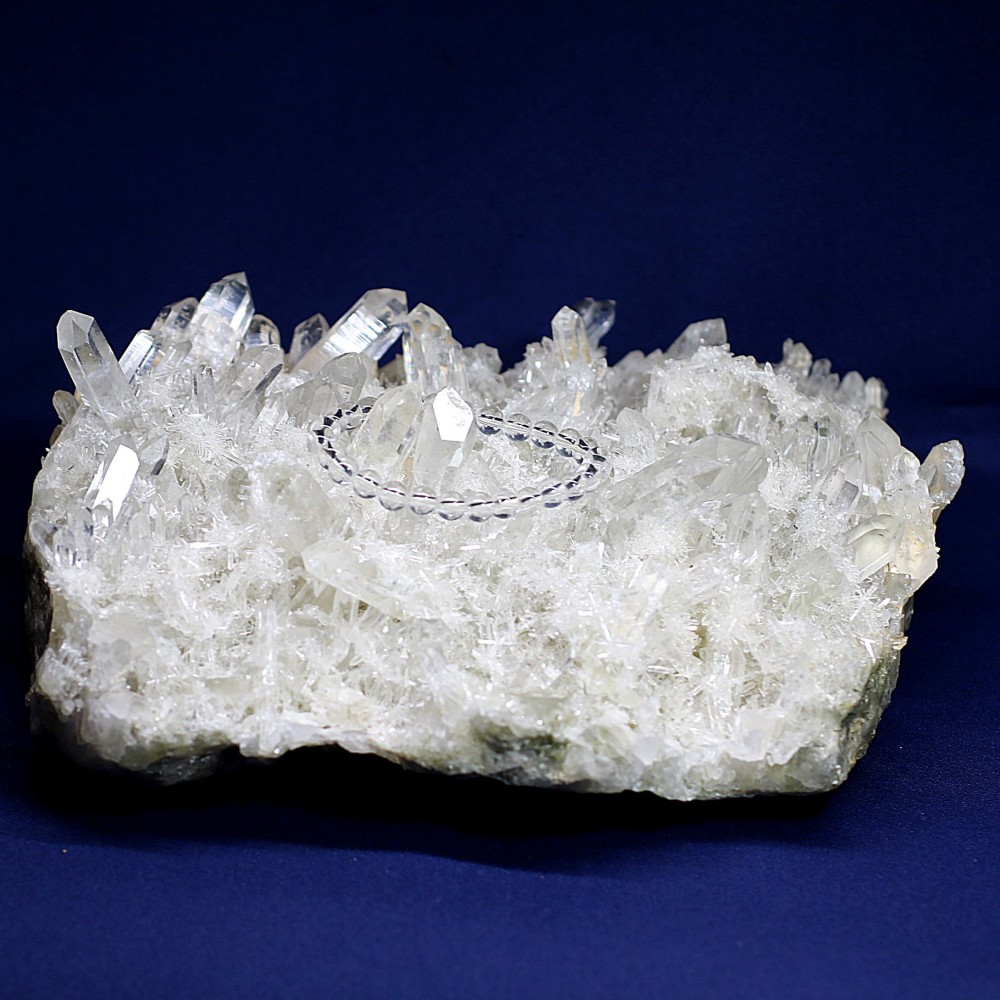 特別価格/高品質] ネパール/マカルー産ヒマラヤ水晶クラスター/原石