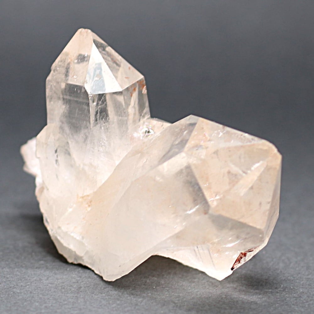 高品質]インド/マニカラン産ヒマラヤ水晶クラスター/原石（微かな