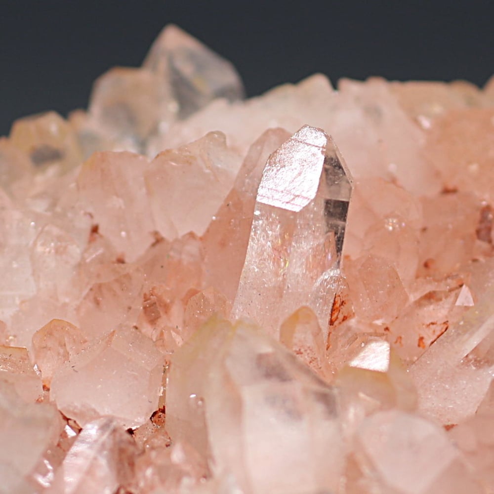 高品質]インド/マニカラン産ヒマラヤ水晶クラスター/原石小さめサイズ