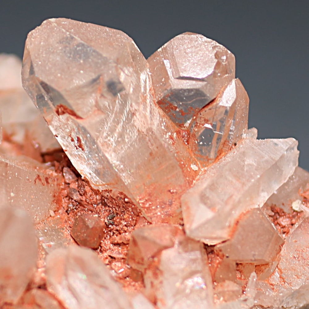 高品質]インド/マニカラン産ヒマラヤ水晶クラスター/原石小さめサイズ