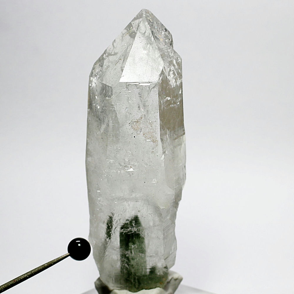 インド マニハール水晶 グリーンファントム 50g 超透明 トップ