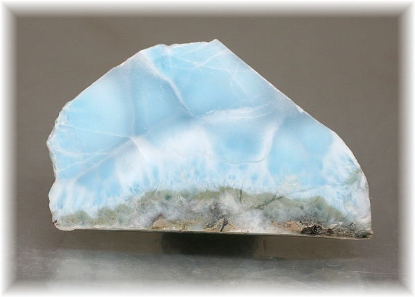 ドミニカ産]ラリマー スライス原石 - 埼玉県吉川市の天然石専門店