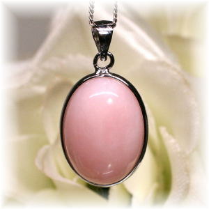 ピンクオパールペンダントトップ（シルバー925） - 埼玉県吉川市の