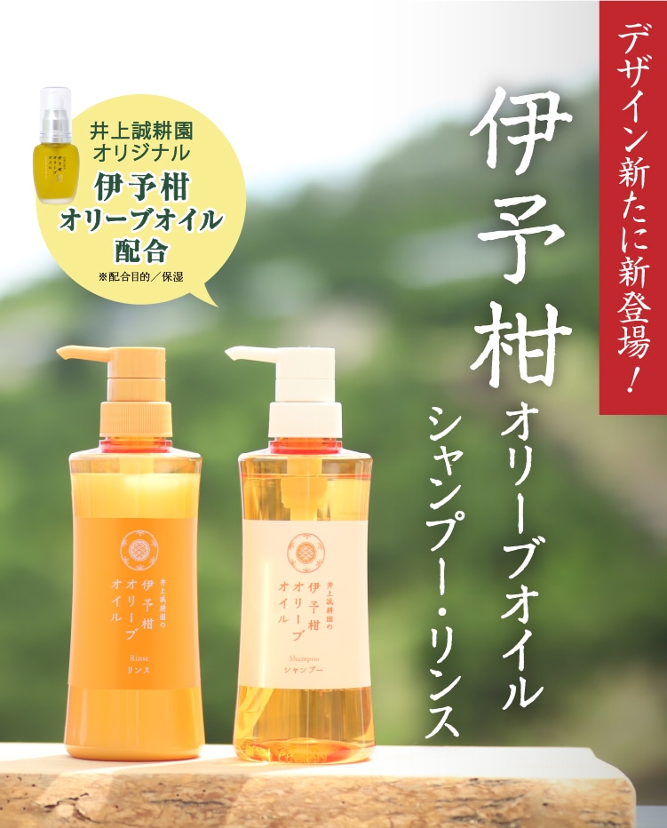 伊予柑オリーブオイルシャンプー 400mL | 井上誠耕園