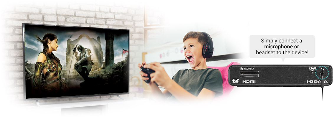 GV-HDREC | Capture Device | Products | I-O DATA DEVICE, INC.