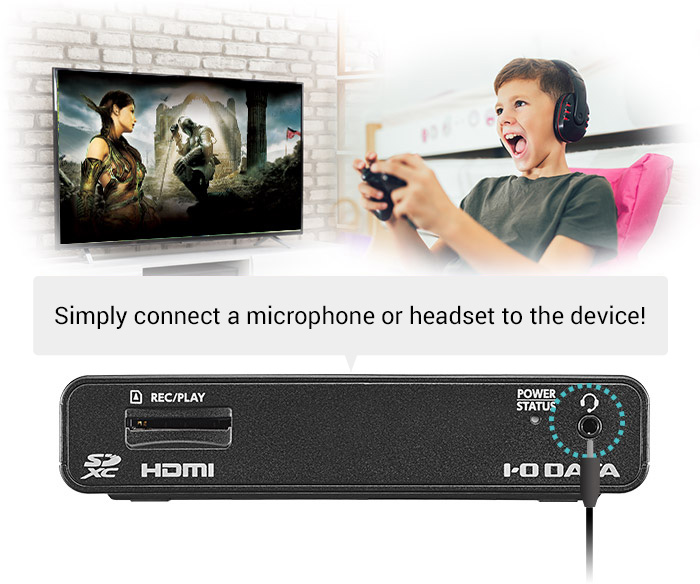 GV-HDREC | Capture Device | Products | I-O DATA DEVICE, INC.