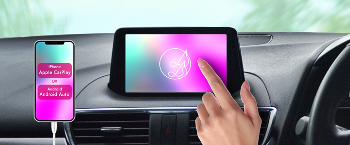 CDレコ6がiPhone「CarPlay」に対応！CDレコミュージックがクルマの