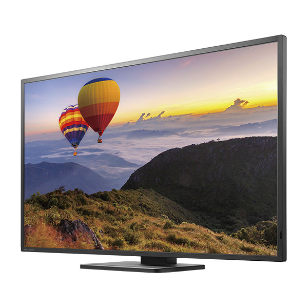 LCD-AHU431XDB | 4K対応＆広視野角ADSパネル採用 43型（可視領域42.5型