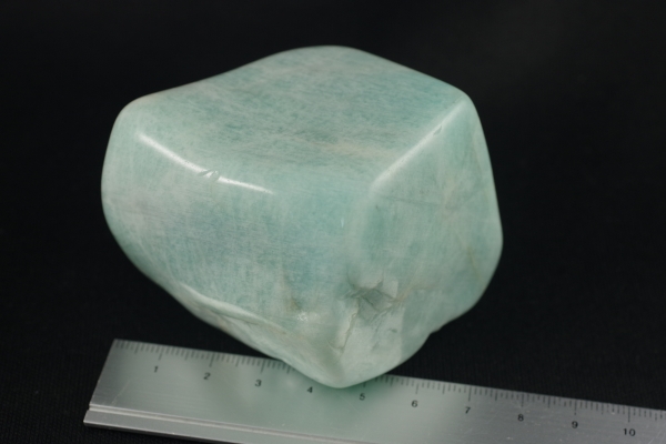 アマゾナイト 原石磨き 271g 天然石販売 名取貴石 天然石・国産