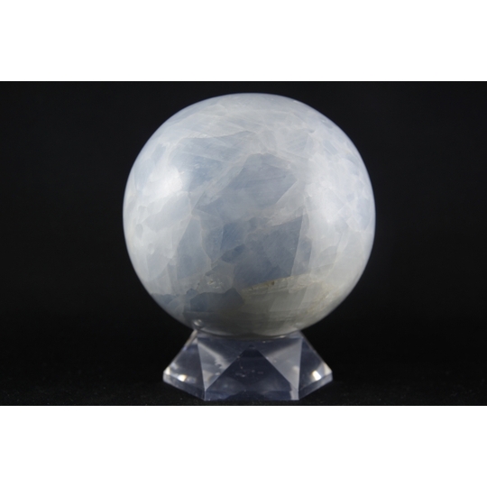 ブルーカルサイト丸玉108mm（青色方解石） 天然石販売 名取貴石