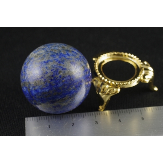 ラピスラズリ 丸玉 30mm 天然石販売 名取貴石 天然石・国産原石の