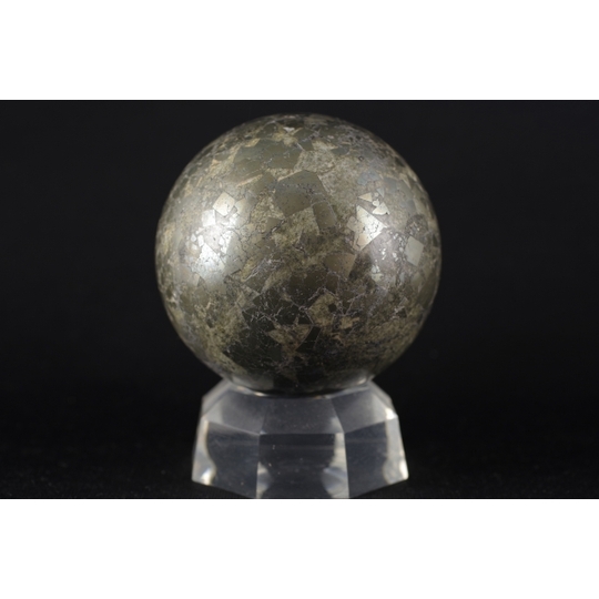 パイライト （黄鉄鉱） 丸玉 71mm 天然石販売 名取貴石 天然石