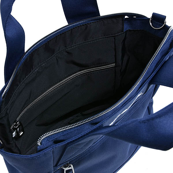 MASERATI Genuine Bi Color Tote Bag(Black/Navy) : Italian Auto