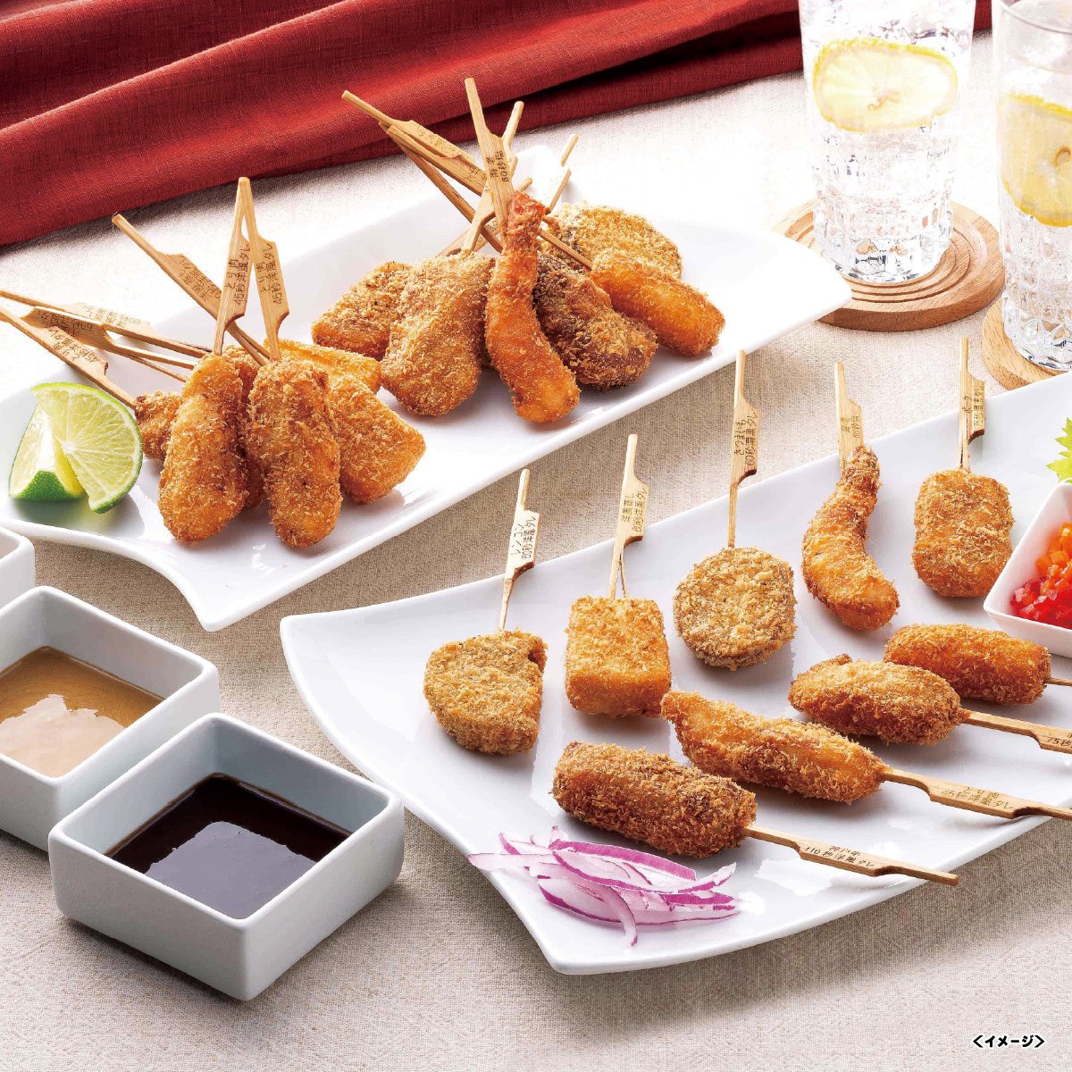 イワタニの公式オンラインショップ｜神戸串乃家 串揚げセット A5: 食品