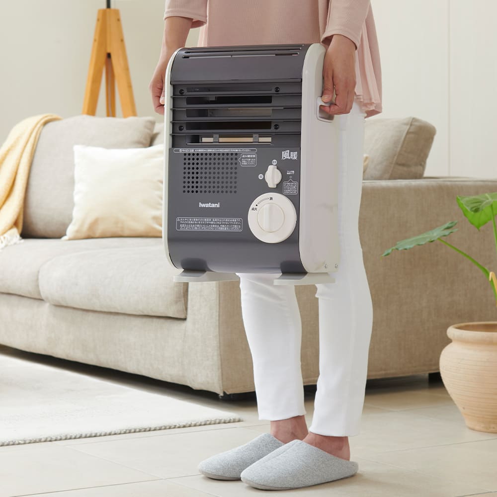 イワタニの公式オンラインショップ｜カセットガスファンヒーター 風暖