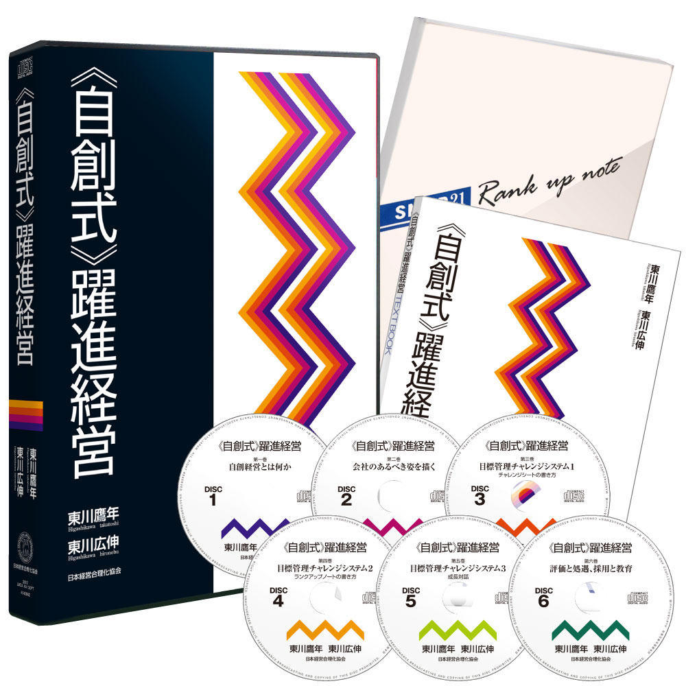 東川広伸・東川鷹年「〈自創式〉躍進経営」音声講座（CD・デジタル版