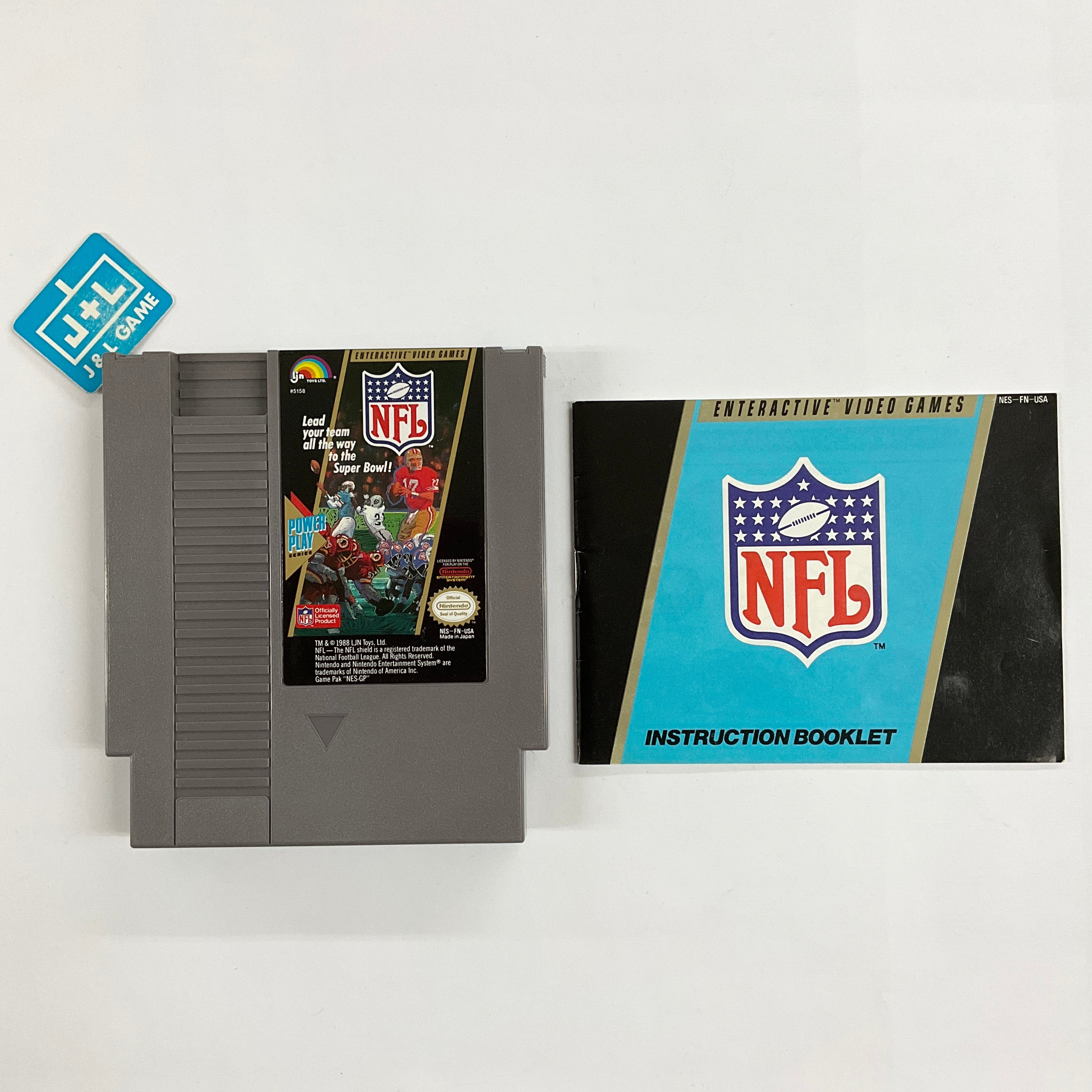 NFL Football - (NES) Nintendo Entertainment System [Pre-Owned