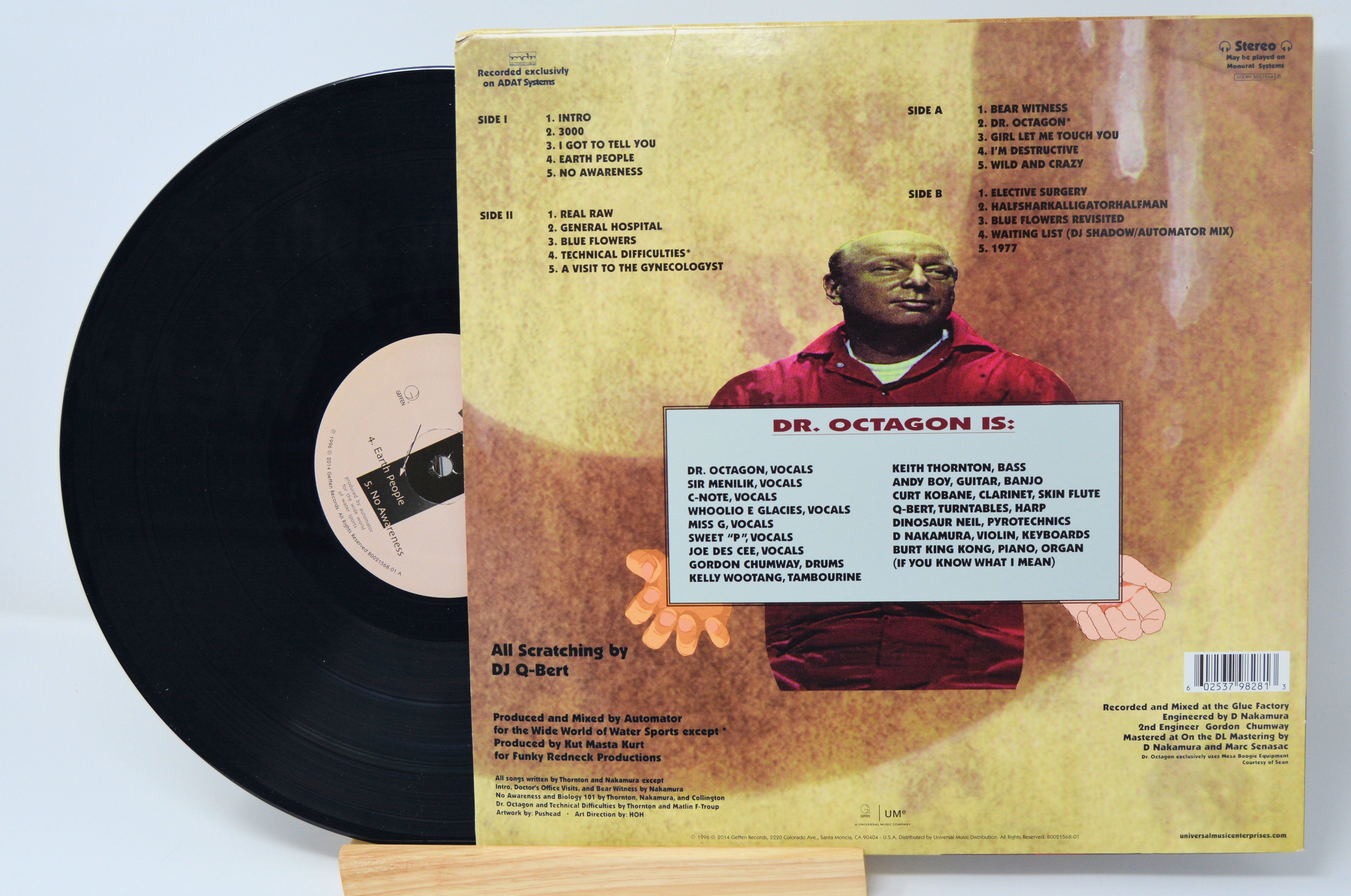 Dr. Octagon ‎– Dr. Octagonecologyst, Vinyl Record Album 2LP