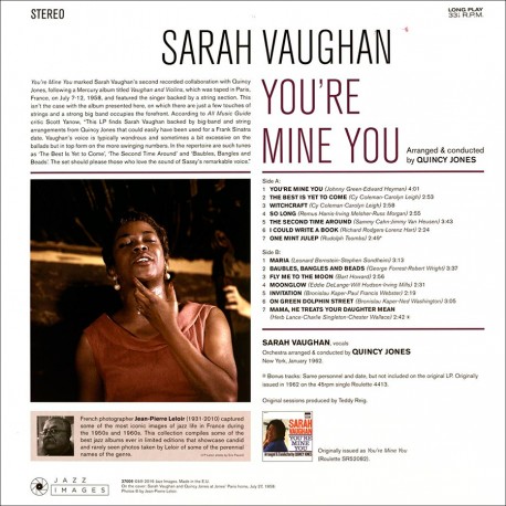 Sarah Vaughan - You´re Mine You - LP | JazzMessengers