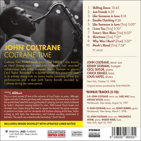 John Coltrane - Coltrane Time - CD | JazzMessengers