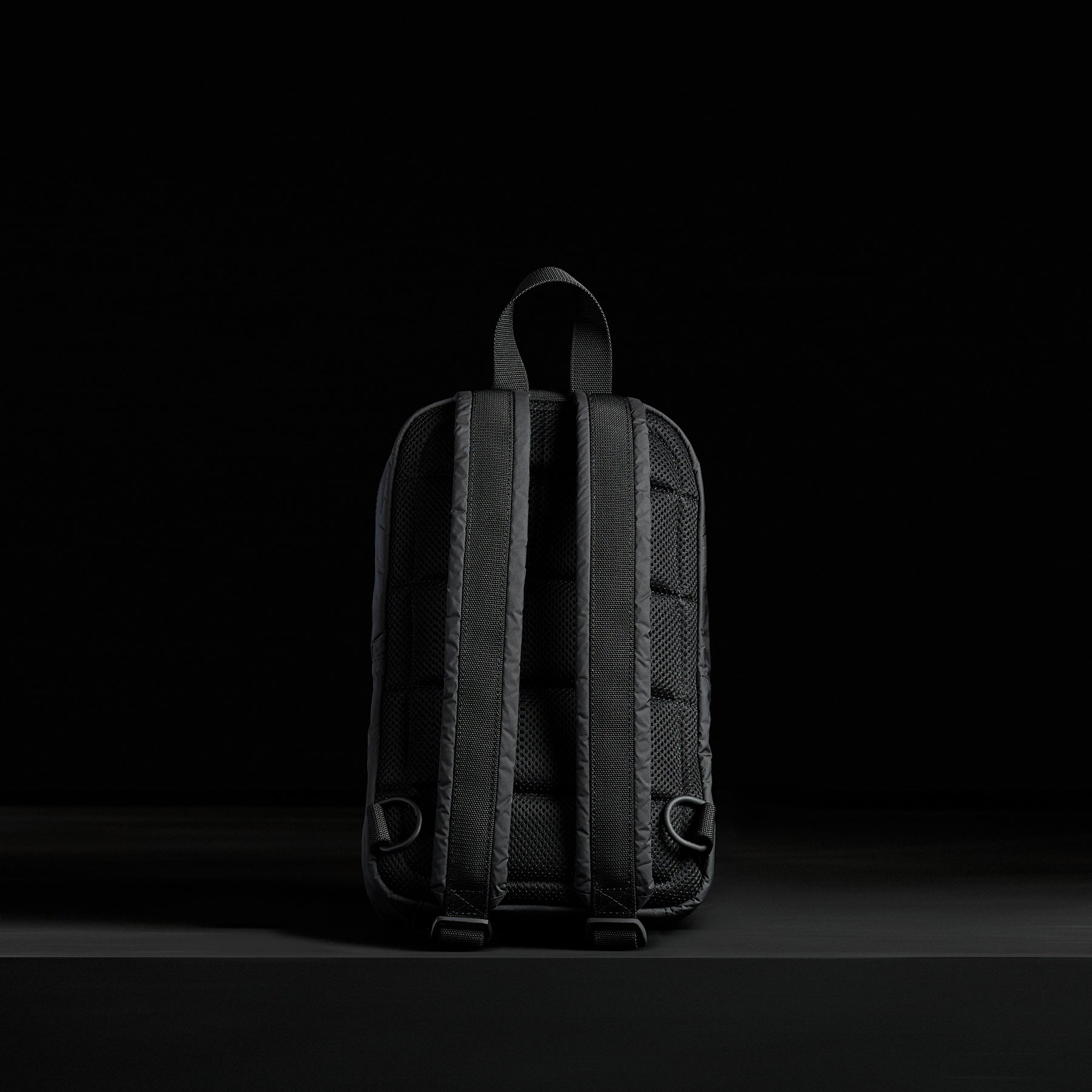 Mini Zip Backpack - Black | James Perse Los Angeles