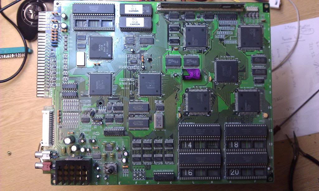 Single unit black CPS2 Marvel vs Capcom – JAMMArcade.net