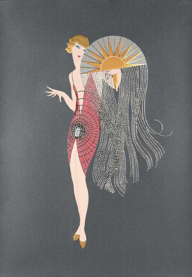 The Met's New Erté-Inspired Jewelry Collection Is an Art Deco