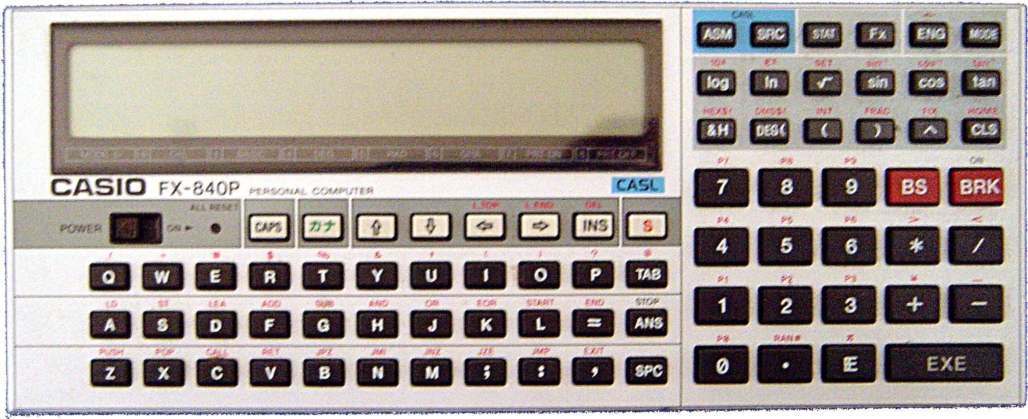 FX-840P(ポケコン・ポケットコンピュータ)のことなら「自分でドット