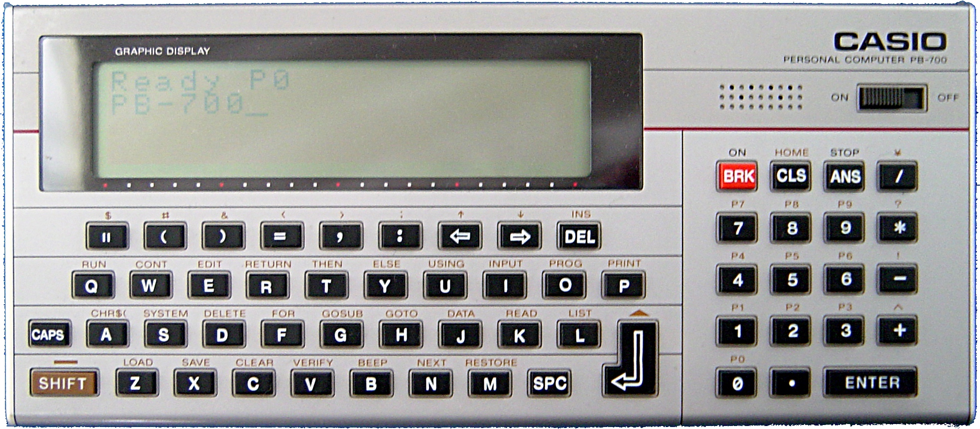 PB-700(ポケコン・ポケットコンピュータ)のことなら「自分でドットコム