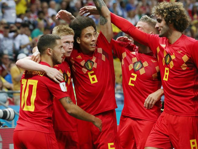 W杯準々決勝のブラジル戦でゴ…：「赤い悪魔」サッカー・ベルギー代表