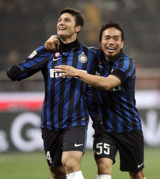 長友佑都（インテル） イタリア1部リーグでACミ…：欧州のサムライ