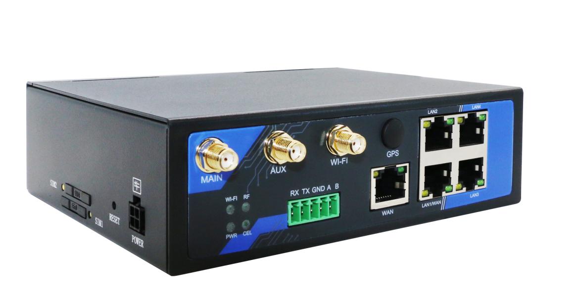4G industrial level router 5*Fast Ethernet WIFI Dual SIM -ZXF0543