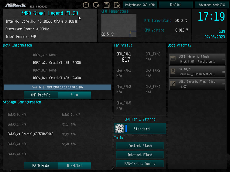 ASRock Z490 Steel Legend Motherboard Review BIOS and Overclocking