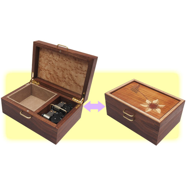 クウォドラントヒンジを使ったオルゴールボックス | つくる人をシゲキ