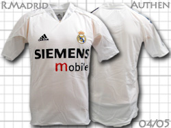 レアル・マドリード ADIDAS ユニフォームショップ 2004-2005 Home