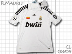 レアルマドリード ユニフォームショップ real Madrid 2008-2009 O.K.A.
