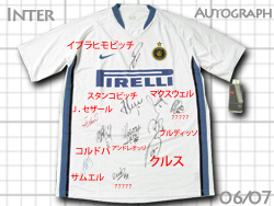 インテル ☆オートグラフモデル☆ イブラヒモビッチ、ファケッティ会長