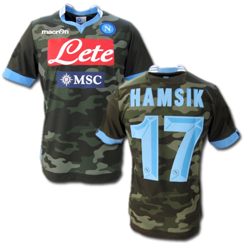 ナポリ ユニフォームショップ Napoli 2013/2014 macron O.K.A.