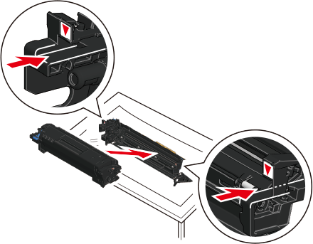イメージドラムとトナーカートリッジを交換する | OKI