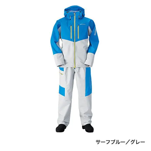 マリンライトスーツRA034Nサーフブルー_グレー - 24,100円 : 海釣り