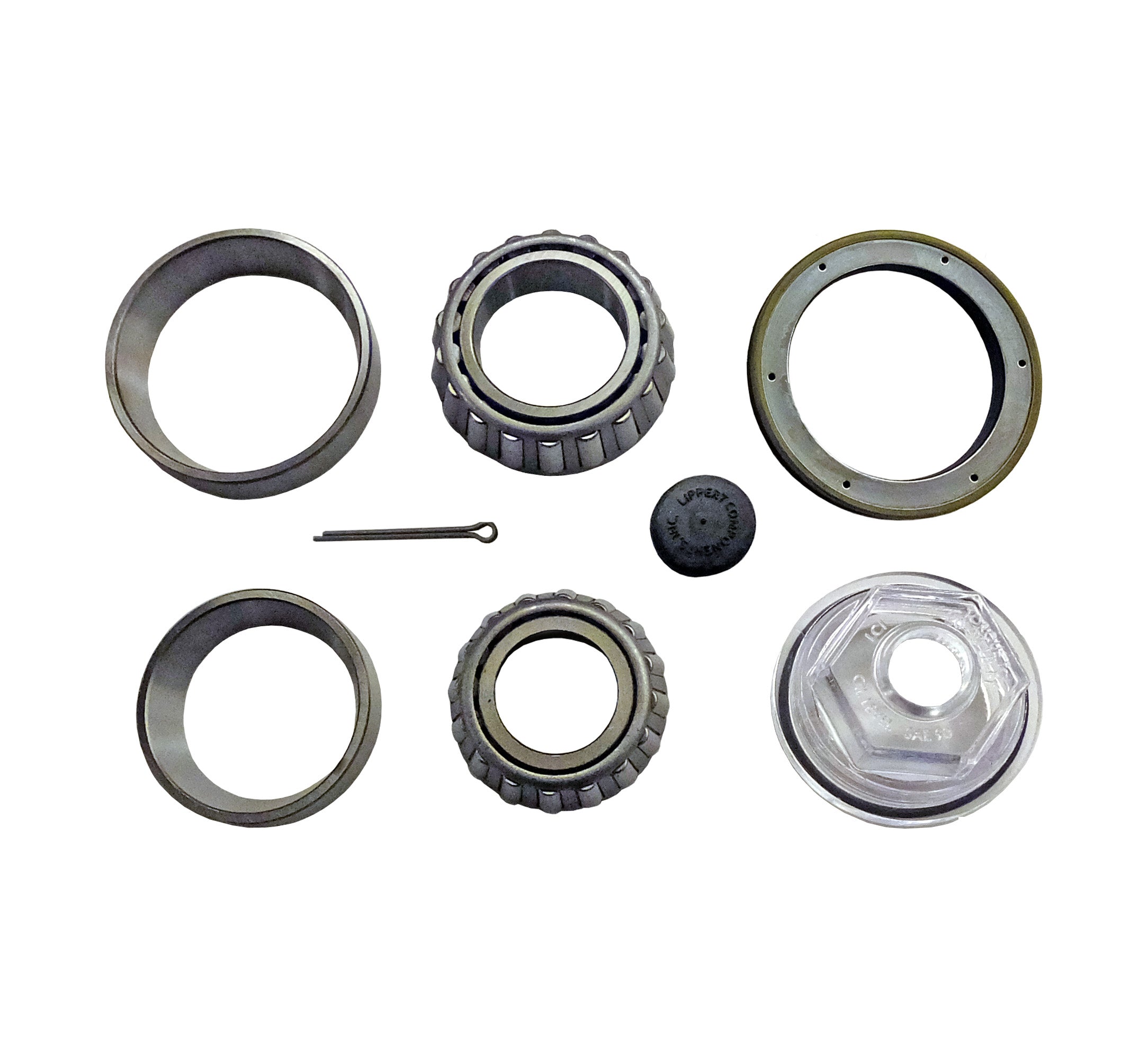 Bearing Kit For 8K lb. Axles with 02475/25580 Bearings, Unitized
