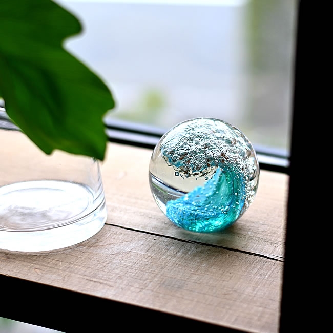 GLOBE ガラスアート ウェーブ | ゼネラルストア オルネ