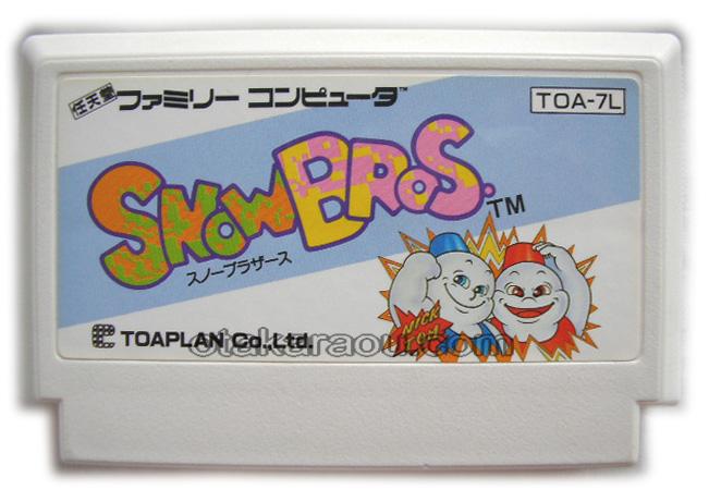 ファミコン ソフト スノーブラザーズ 中古 動作確認済