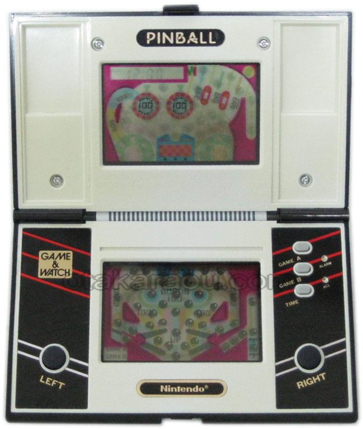 ゲームウォッチ『ピンボール』中古販売｜任天堂LCDゲーム・携帯ゲーム