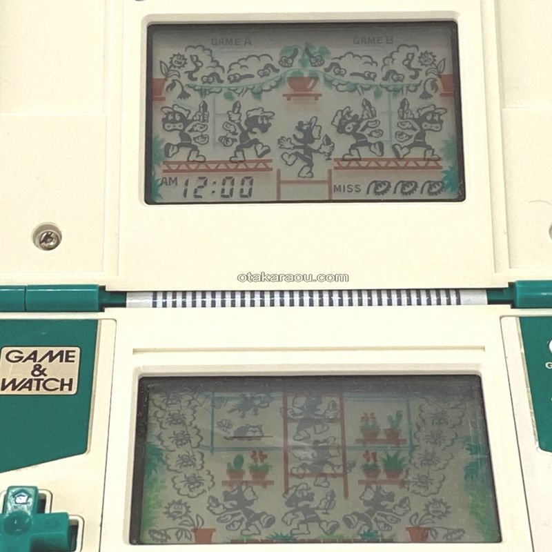 ゲームウォッチ『グリーンハウス』中古販売｜任天堂LCDゲーム・携帯