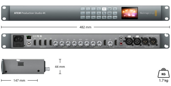 Blackmagic Design/ライブプロダクションスイッチャー/ATEM Production