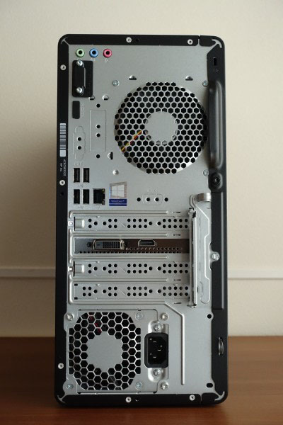 HP Pavilion Desktop TP01実機レビュー/ミニタワーボディ採用の