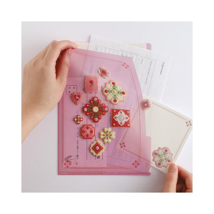 A5ポケットクリアファイル KUNIKA レッド(レッド): ステーショナリー